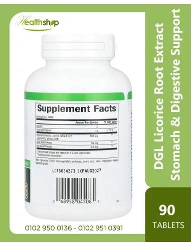 DGL Licorice Root Extract, Stomach & Digestive...