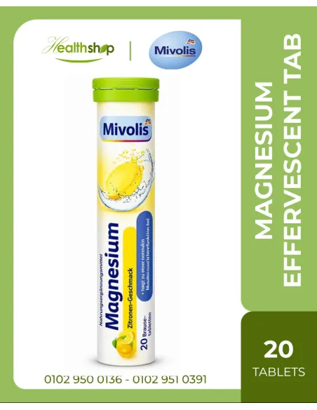Mivolis Magnesium effervescent - 20 Tablets