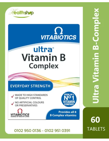 Ultra Vitamin B-Complex - 60 Tablets