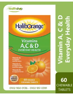 Haliborange Vitamin A, C & D Everyday Health For The...
