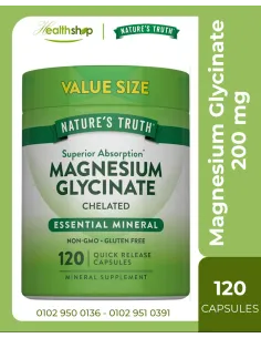 Magnesium Glycinate - 120 Capsules