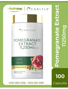 Pomegranate Extract 11250mg per serving - 100 Capsules