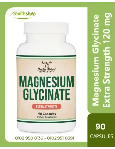 Magnesium Glycinate Extra Strength 120mg - 90 Capsules