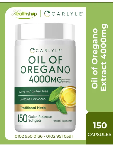 Oil of Oregano Extract 4000mg - 150 Softgels