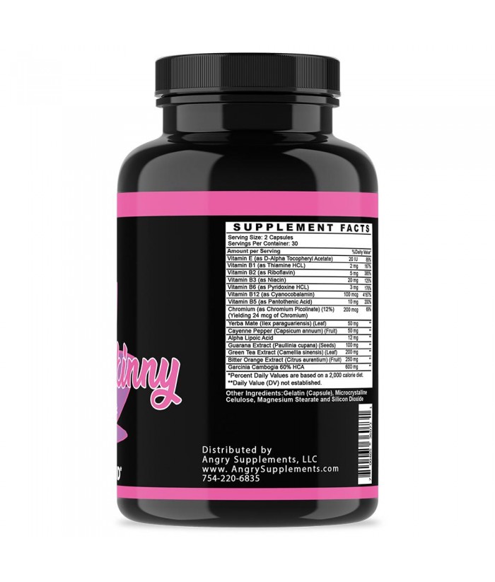 Angry Supplements Hot And Skinny Womens Thermogenic Weight Loss Aid Product