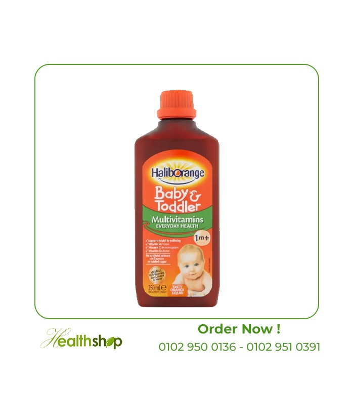 Haliborange Baby and Toddler Multivitamin Orange - Liquid 250ml | Haliborange | Babies & Enfants less than 5 years  |