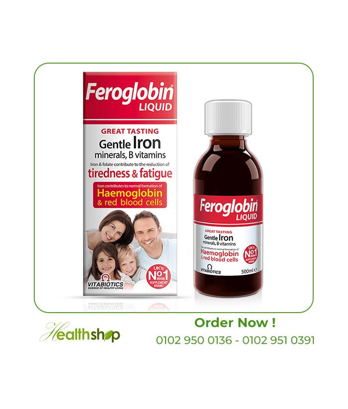 Feroglobin Liquid 200ml | Vitabiotics | Iron  |