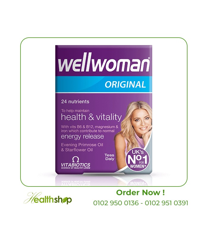 Wellwoman Original 30 Capsules | Vitabiotics | Women  |