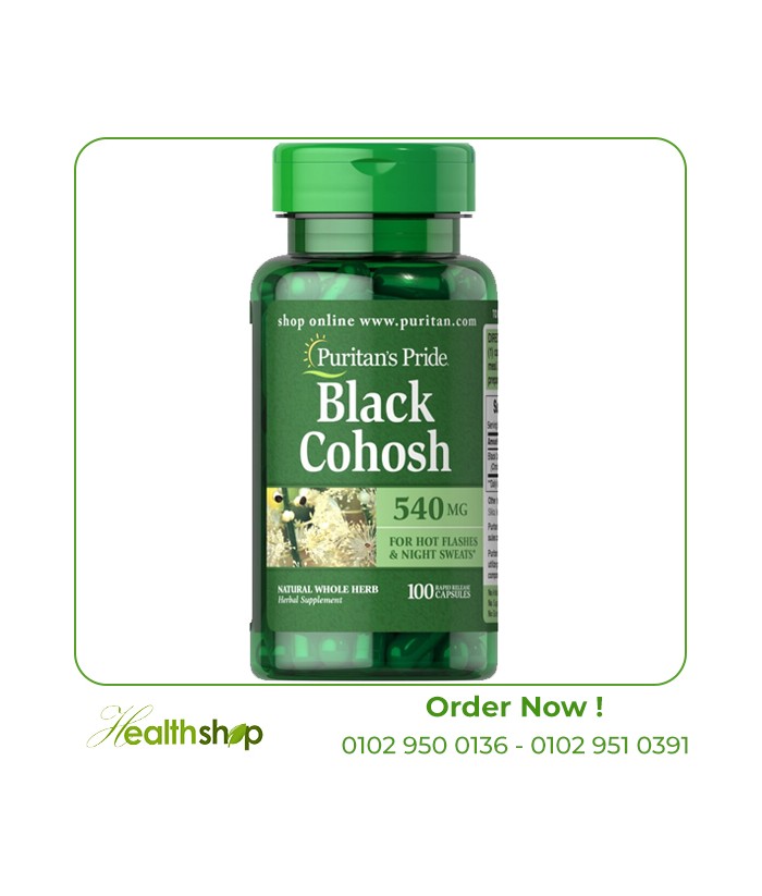Black Cohosh 540 mg | Puritan's Pride | Women  |