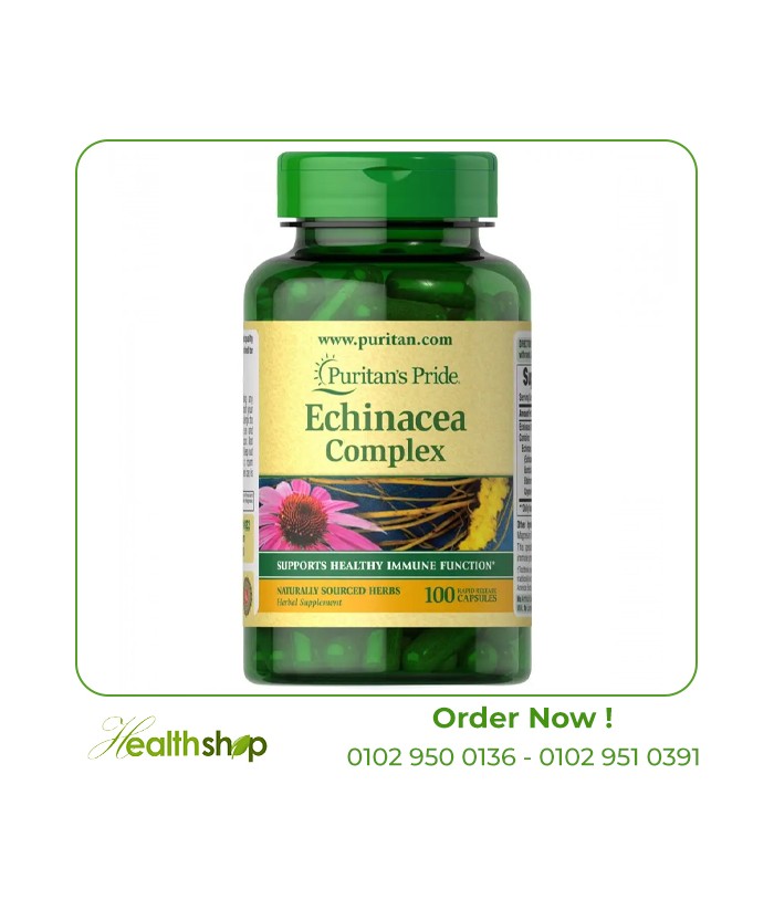 Echinacea Complex | Puritan's Pride | Immunity & Antioxidants  |