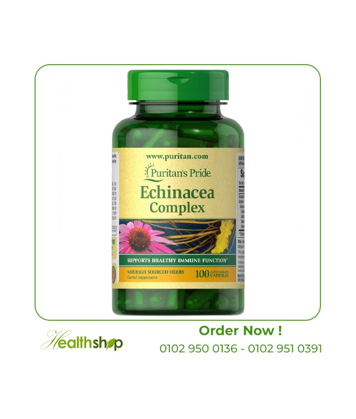 إشنسيا كومبلكس - 100 كبسولة ( إنتهاء 10\2023 ) | Puritan's Pride