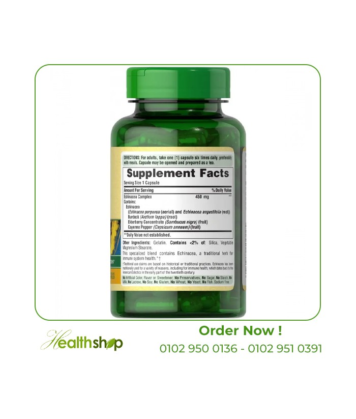 إشنسيا كومبلكس - 100 كبسولة ( إنتهاء 10\2023 ) | Puritan's Pride