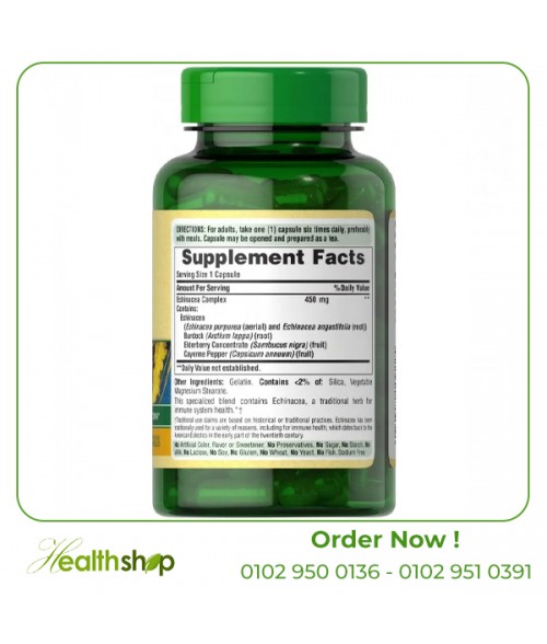 إشنسيا كومبلكس - 100 كبسولة ( إنتهاء 10\2023 ) | Puritan's Pride