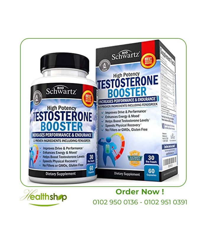 Testosterone Booster for Men ( Expiry Date 11/2022) | Bio Schwartz | Sexual Welness  |