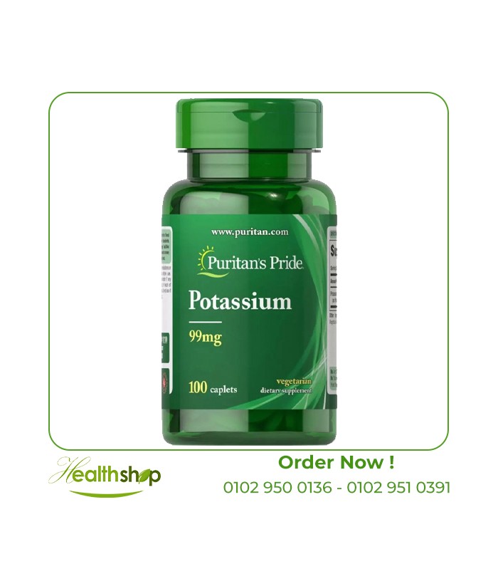 Potassium 99 mg / 100 Capsules | Puritan's Pride | Minerals  |