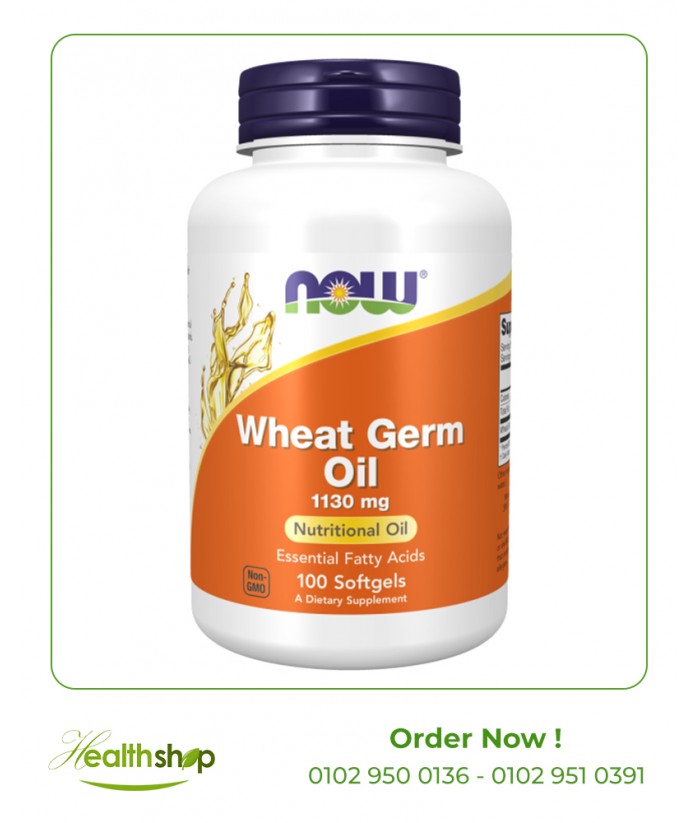 Wheat Germ Oil - 90 Softgels | now foods | Benefits  |