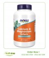 كالسيوم و ماغنيسيوم - 120 كبسولة هلامية | now foods