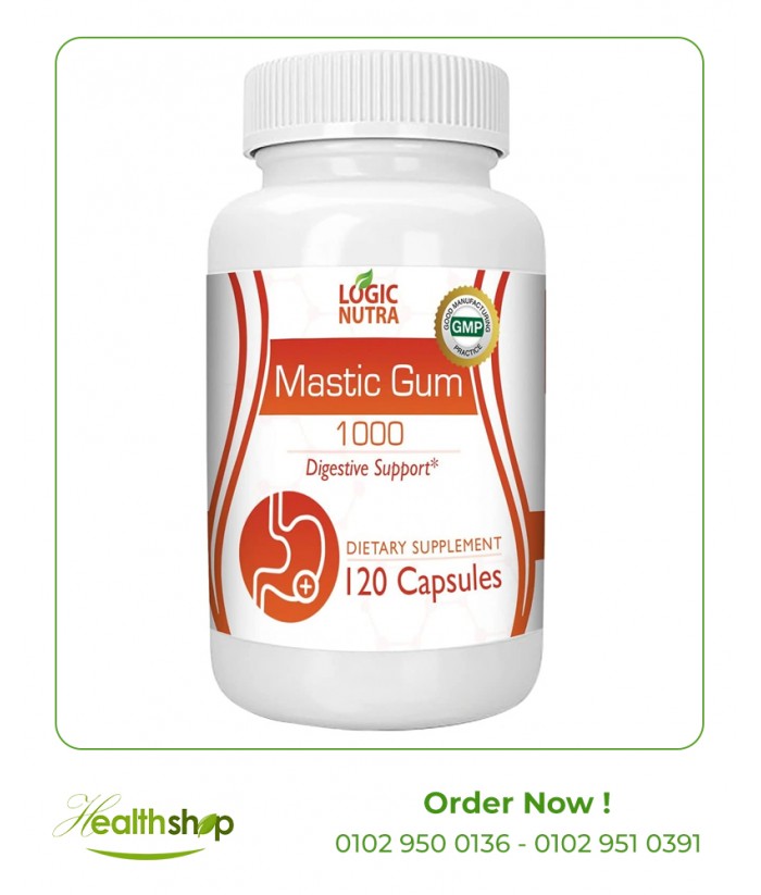 Logic Nutra Mastic Gum-1000 mg 120 capsuls | Logic Nutra | Digestive system  |