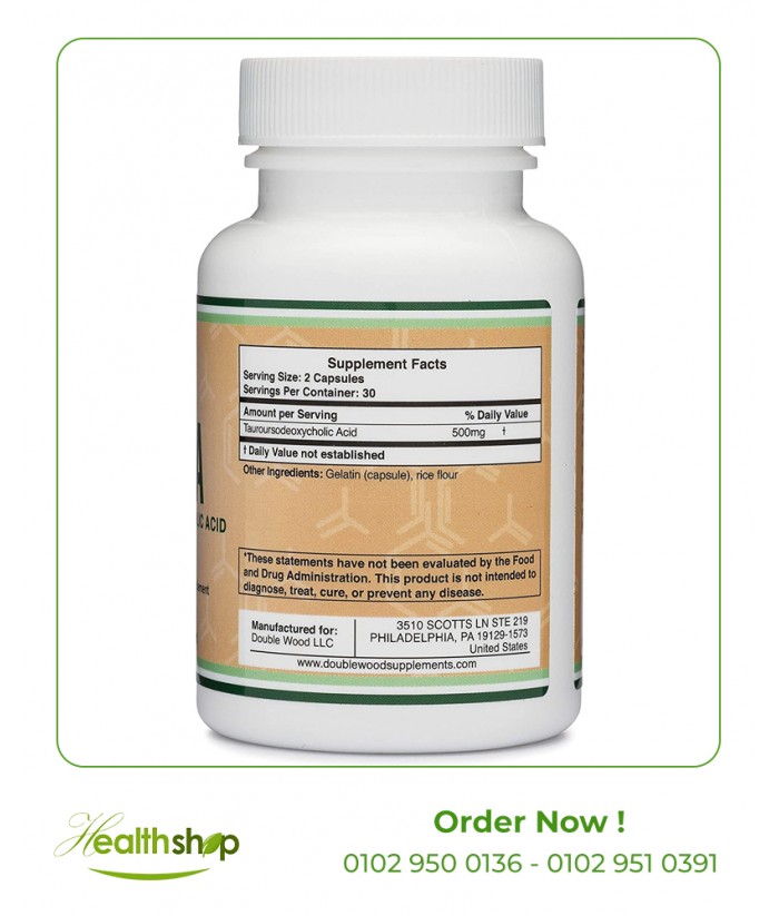 التودكا تركيز 500 ملجرام - 60 كبسولة | Double Wood Supplement