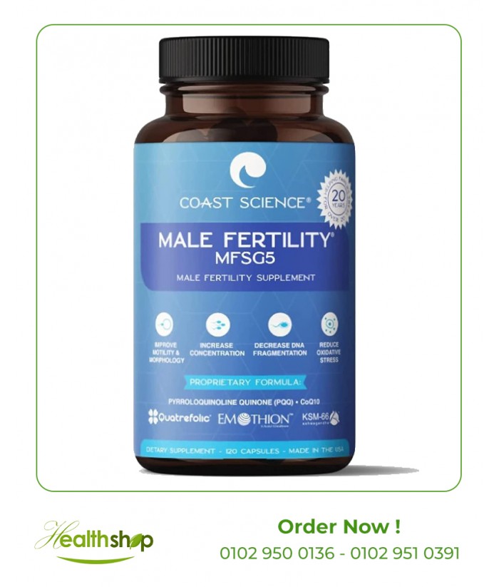 Male Fertility Supplement -MFS - g5 | Coast Science | Men  |