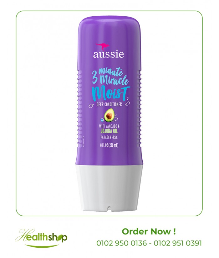 Aussie 3 Minute Total Miracle Deep Conditioner with ِAvocado , 236 ml | Others | Conditioner  |