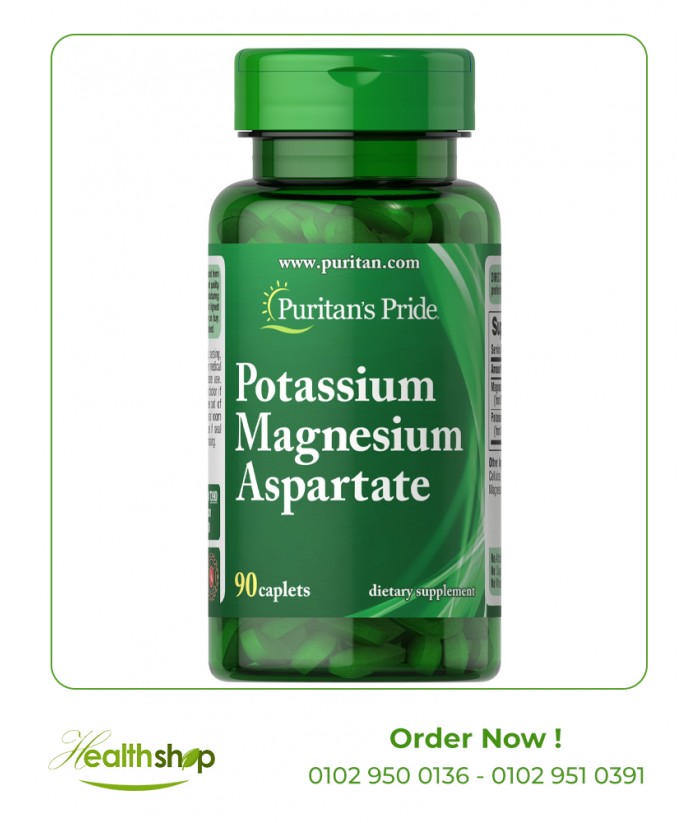 Potassium Magnesium Aspartate - 90 Capsules | Puritan's Pride | Joints and Bones  |