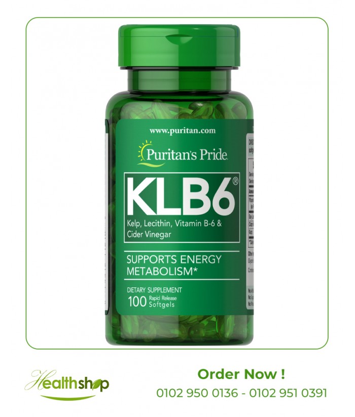 KLB6 - Kelp Complex -100 Softgel | Puritan's Pride | SUPPORTS THYROID FUNCTION  |