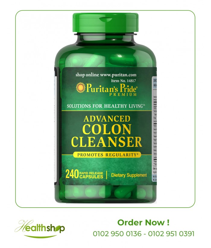 Advanced Colon Cleanser - 240 capsules | Puritan's Pride | Digestive system  |