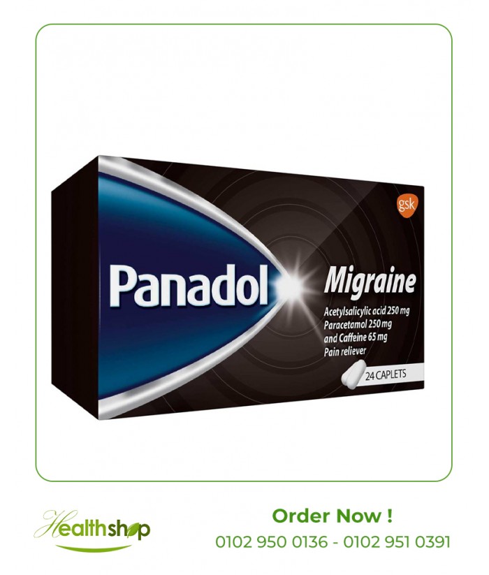 Panadol Migraine 24 Caplets | Panadol | Home  |