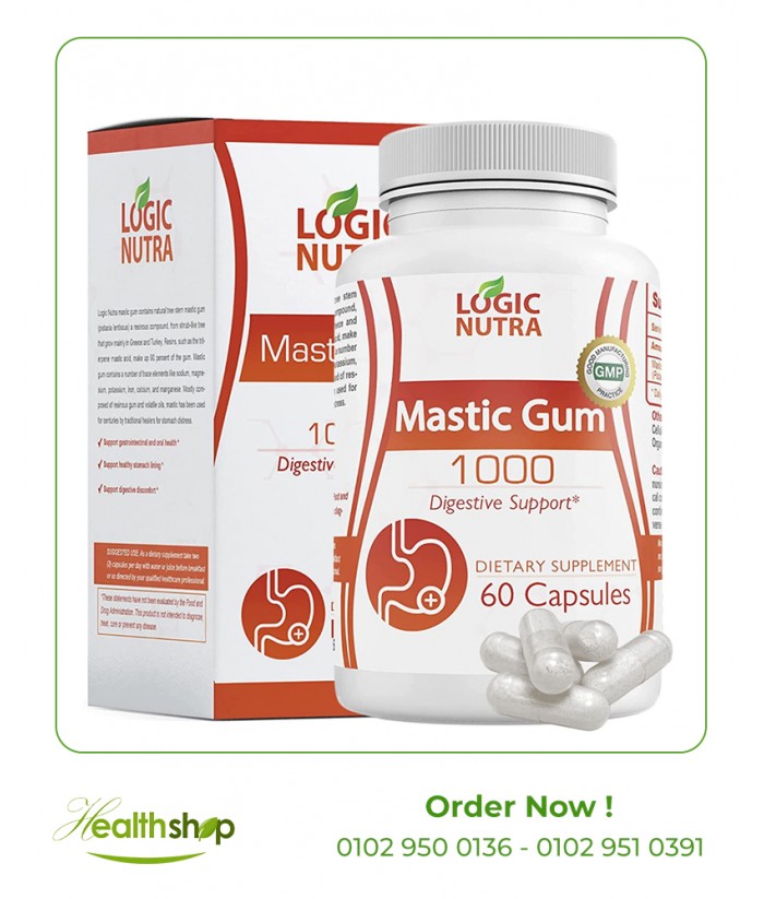 Logic Nutra Mastic Gum-1000 mg 60 capsuls | Others | Digestive system  |