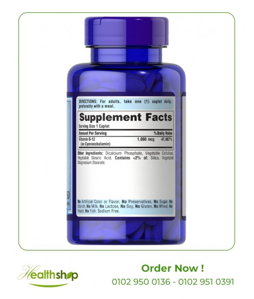 Puritan's Pride Vitamin B-12 1000 Mcg Timed Release Product