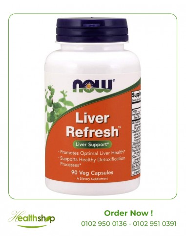 Liver Refresh - 90 Veg Capsules | now foods | Digestive system  |