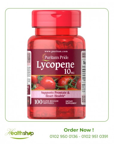 Lycopene 10mg - 100 Softgels | Puritan's Pride | Immunity & Antioxidants  |