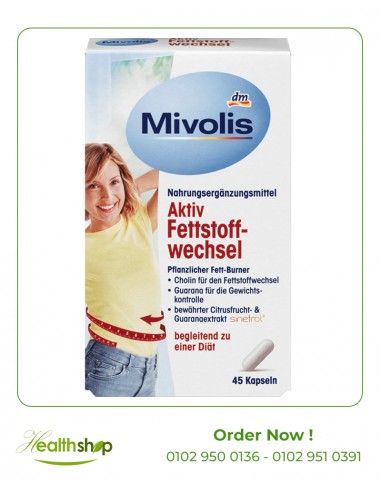 Mivolis Active fat metabolism capsules 45 capsules | Mivolis | Weight Loss  |