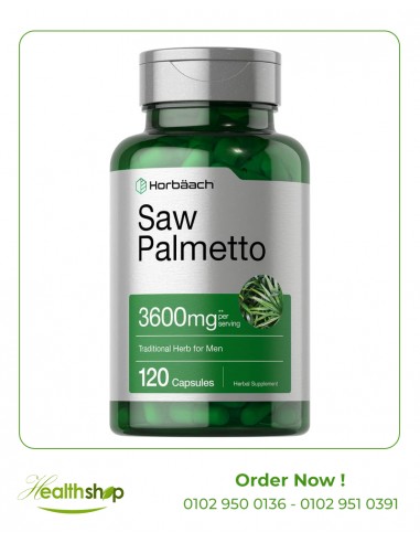 Saw Palmetto 3600mg | 120 Capsules | Others | Men  |