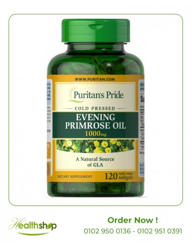 Evening Primrose Oil 1000 mg - 120 Softgels | Puritan's Pride | Hand & Nails Care  |
