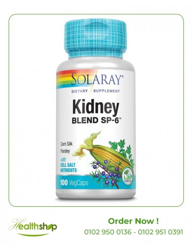 Solaray Kidney Blend SP-6 - 100 Veg Capsules | Solaray | Kidney health  |