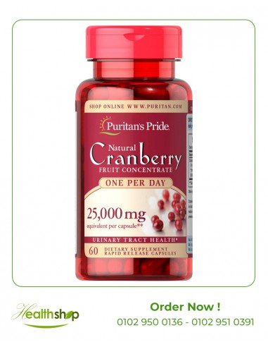 One A Day Cranberry - 60 Capsules | Puritan's Pride | Urinary Health  |