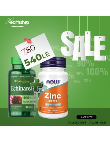 Zinc 100 Tablets + Echinacea Complex ( Immunity Bundle) |  | Current Offers  |
