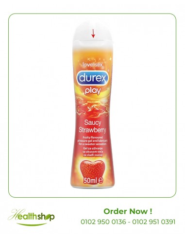 Durex Play Lubricant Saucy Strawberry - 50ml | Others | Sexual Welness  |