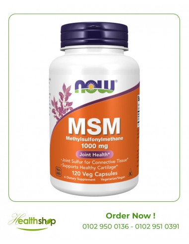MSM 1000 mg Veg Capsules | now foods | Benefits  |