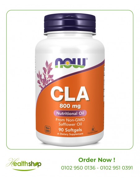 مكمل سي ال اي ناو تركيز 800 مجم / 90 سوفت جيل | now foods