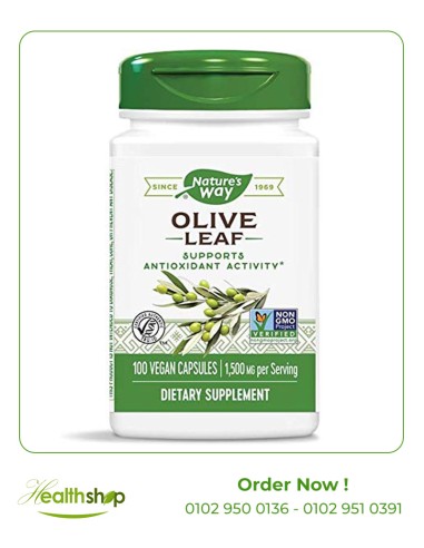 Olive Leaf - 100 Capsules | Nature`s way | Immunity & Antioxidants  |