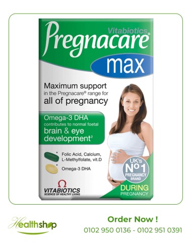Pregnacare Max 84 Tablets | Vitabiotics | Pregnancy & Lactating  |