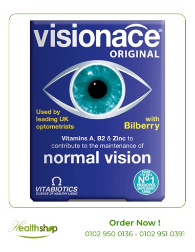 Visionace Original - 30 Tablets | Vitabiotics | Vision support  |