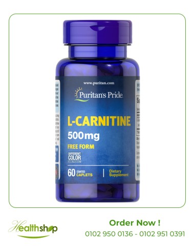 L-Carnitine 500 mg - 60 Caplets |  | Weight Loss  |