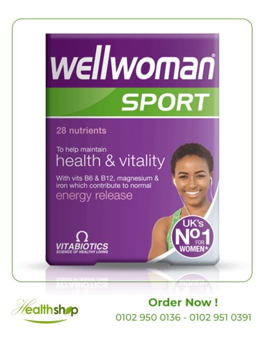Wellwoman Sport - 30 Tablets | Vitabiotics | Women  |