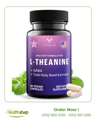 L-Theanine 400 mg - 60 Capsules | Others | Mood Adjustment and sleep aids  |
