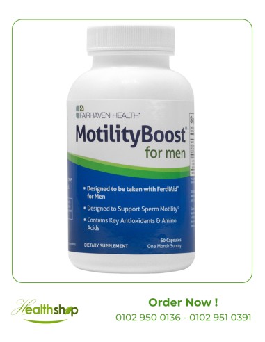 MotilityBoost Sperm Motility Supplement - 60 Capsules | Others | Men Fertility  |