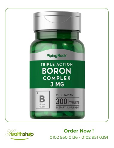 Triple Action Boron Complex 3 mg - 300 Tablets